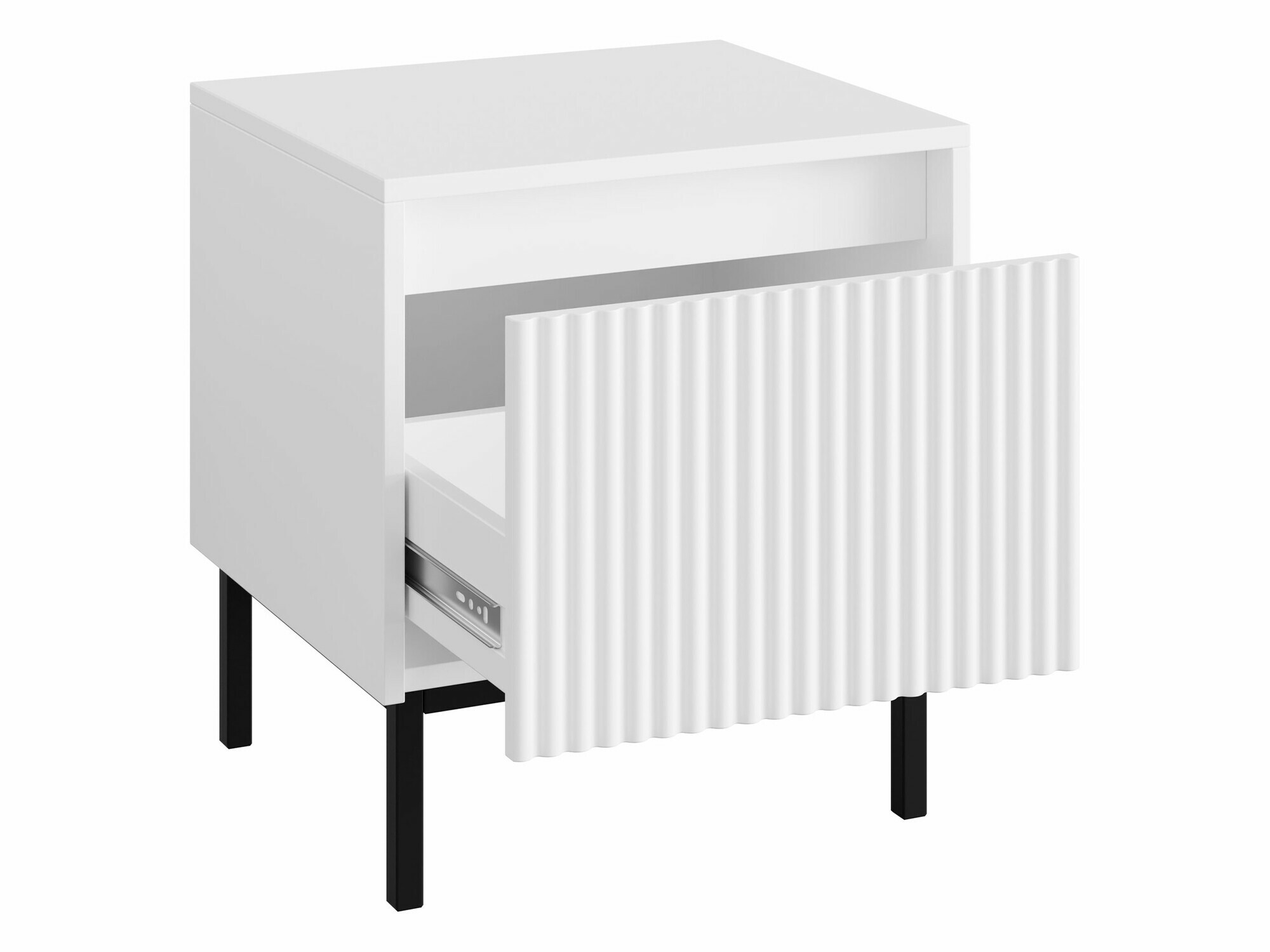 Comodino Comfivo Delruva (Bianco)