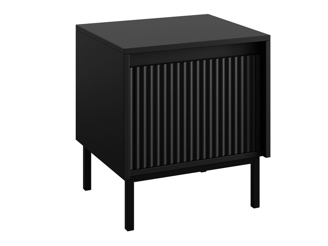 Comodino Comfivo Delruva (Nero)