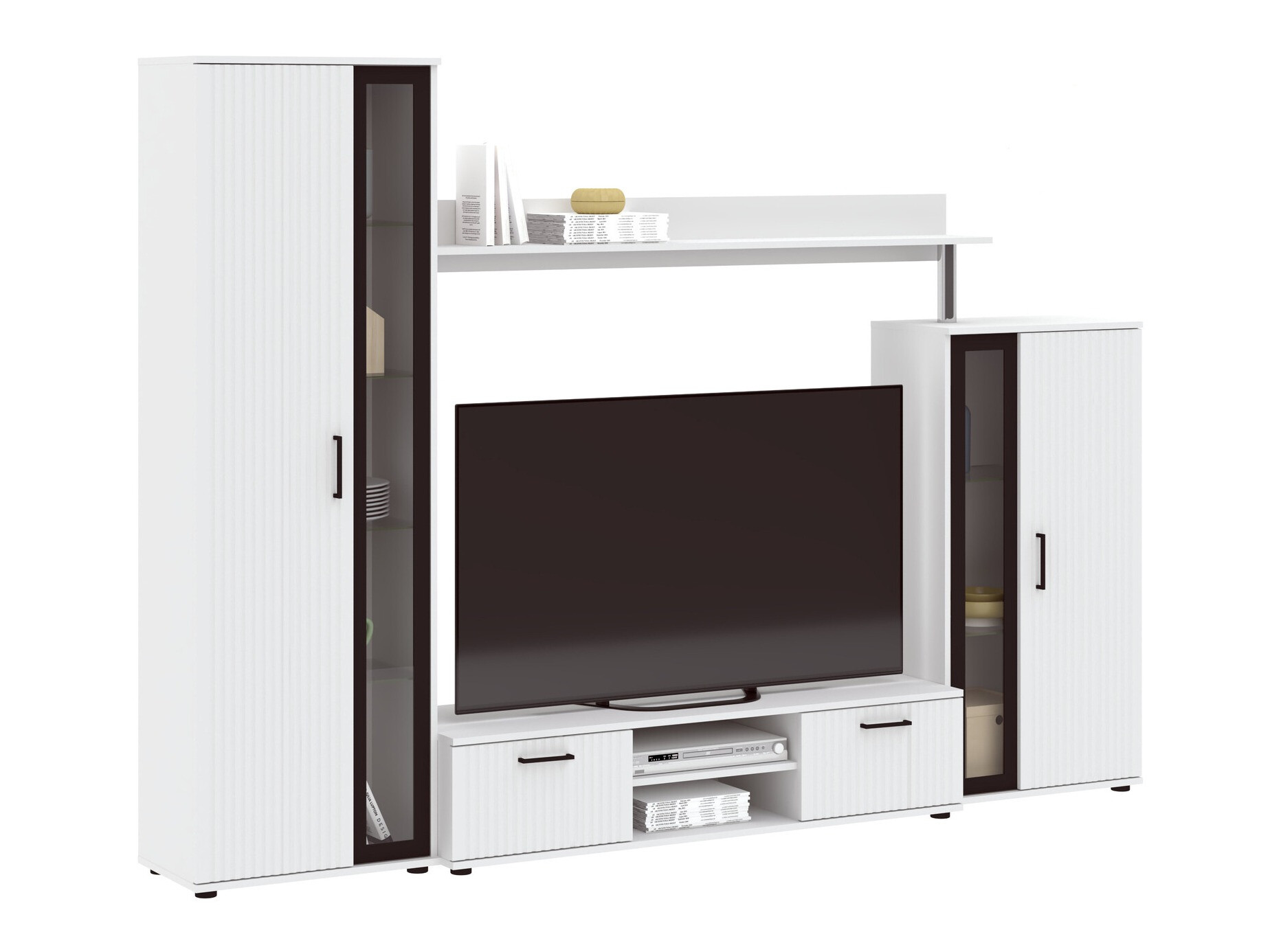 Parete attrezzata Bristol 202 (Bianco)