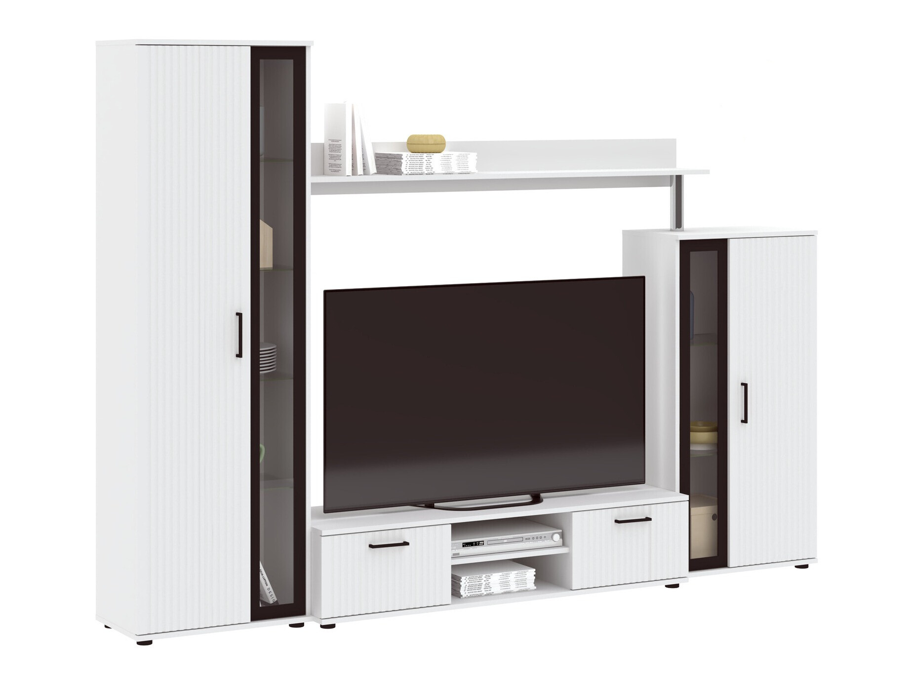 Parete attrezzata Bristol 202 (Bianco)