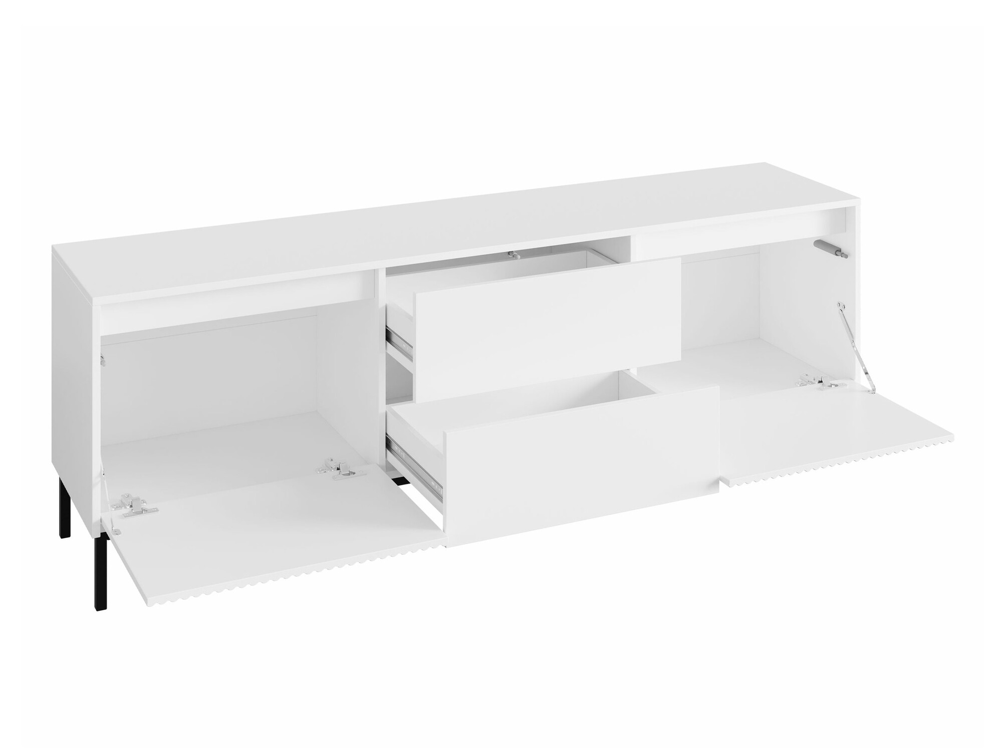 Parete attrezzata Comfivo Delruva II (Bianco)