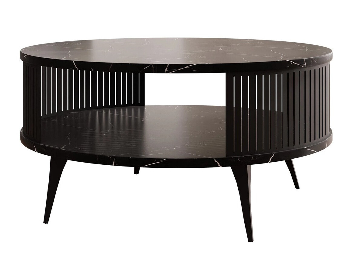 Tavolino da caffè Vitum (Marmo nero)