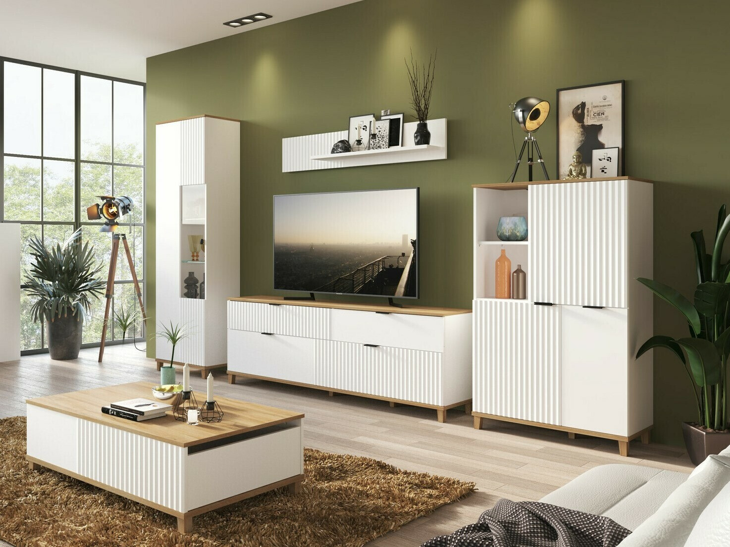 Parete attrezzata Calreva 114 (Senza)