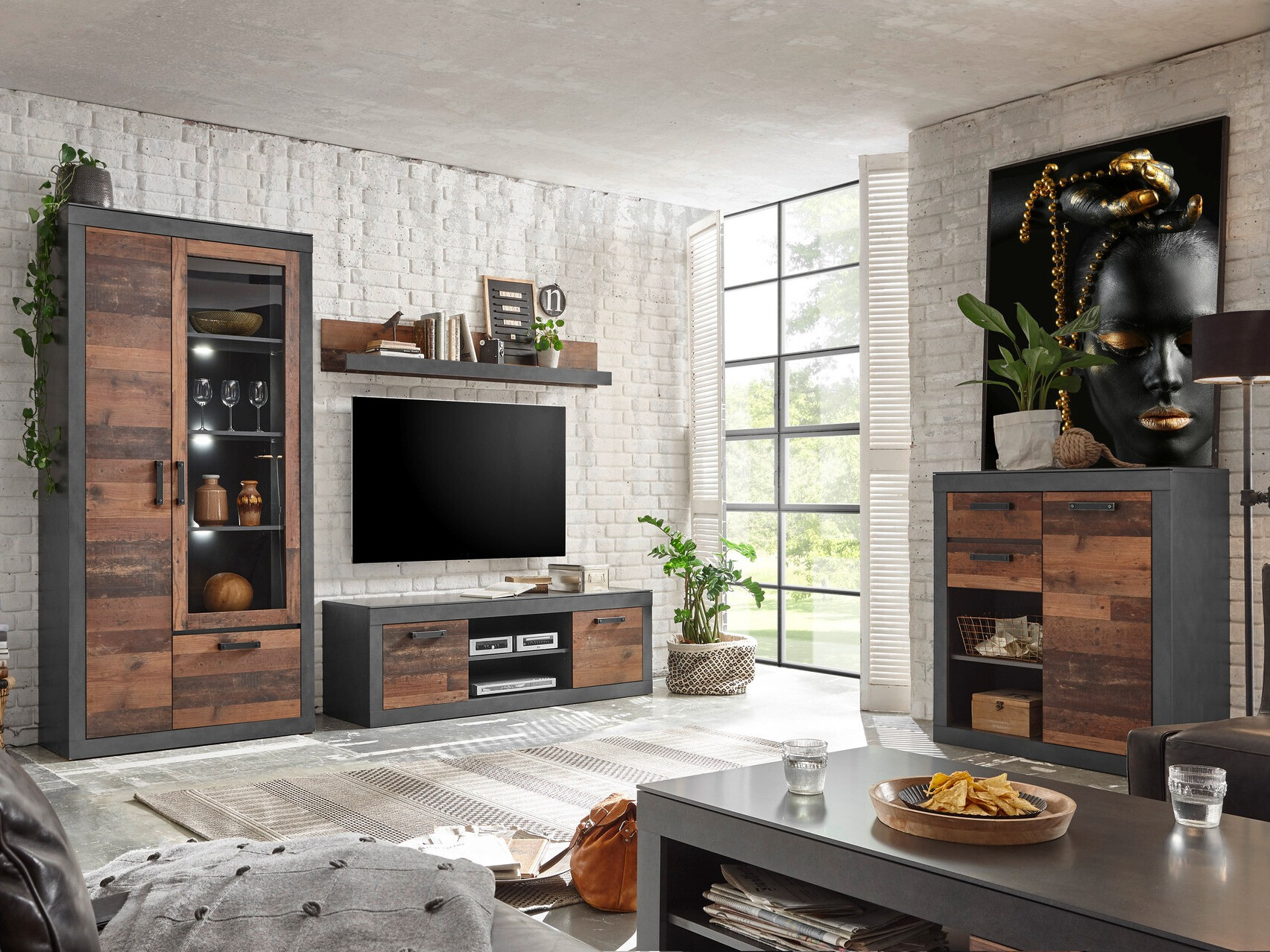 Parete attrezzata Revlara 109 (Con)