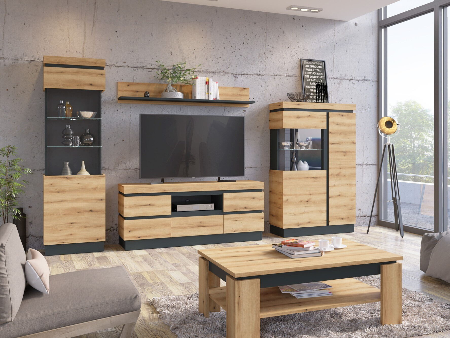 Parete attrezzata Enocira 112