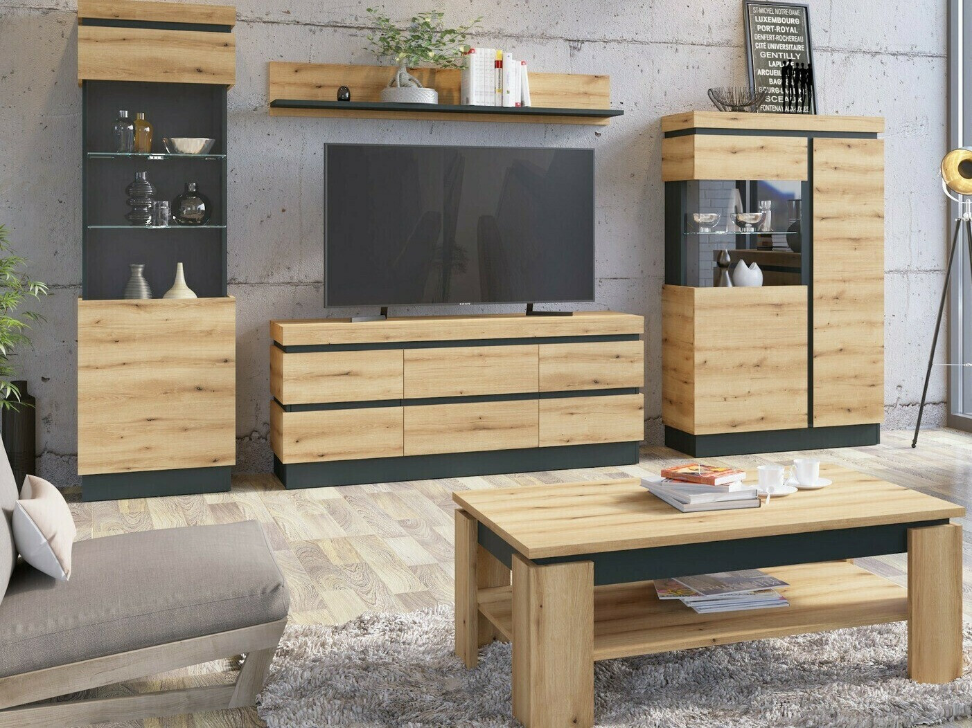 Parete attrezzata Enocira 113