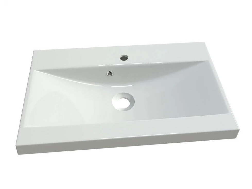 Set bagno Scientia III (Nero lucido + Quercia di Wotan)