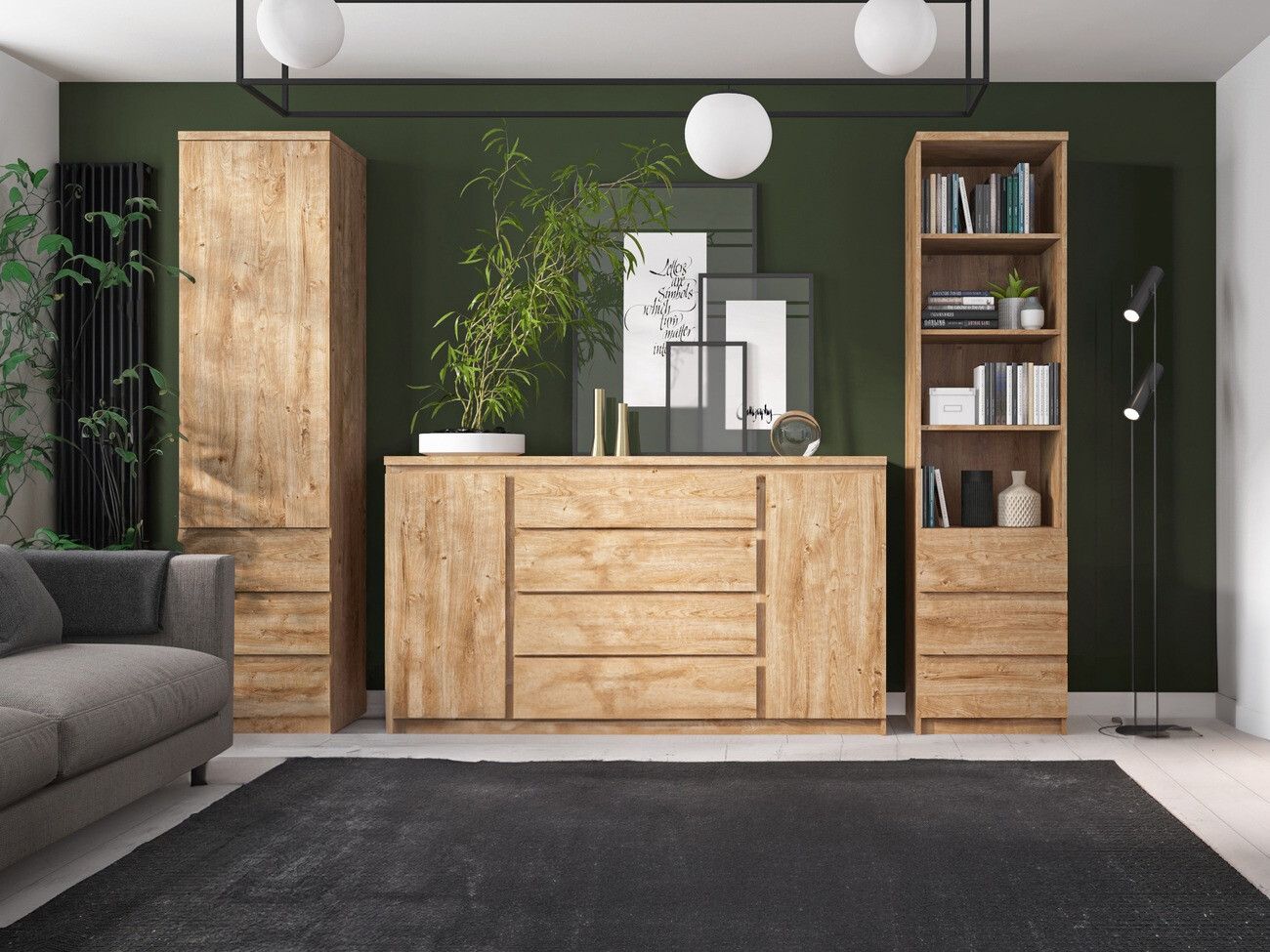 Parete attrezzata Merfere 122