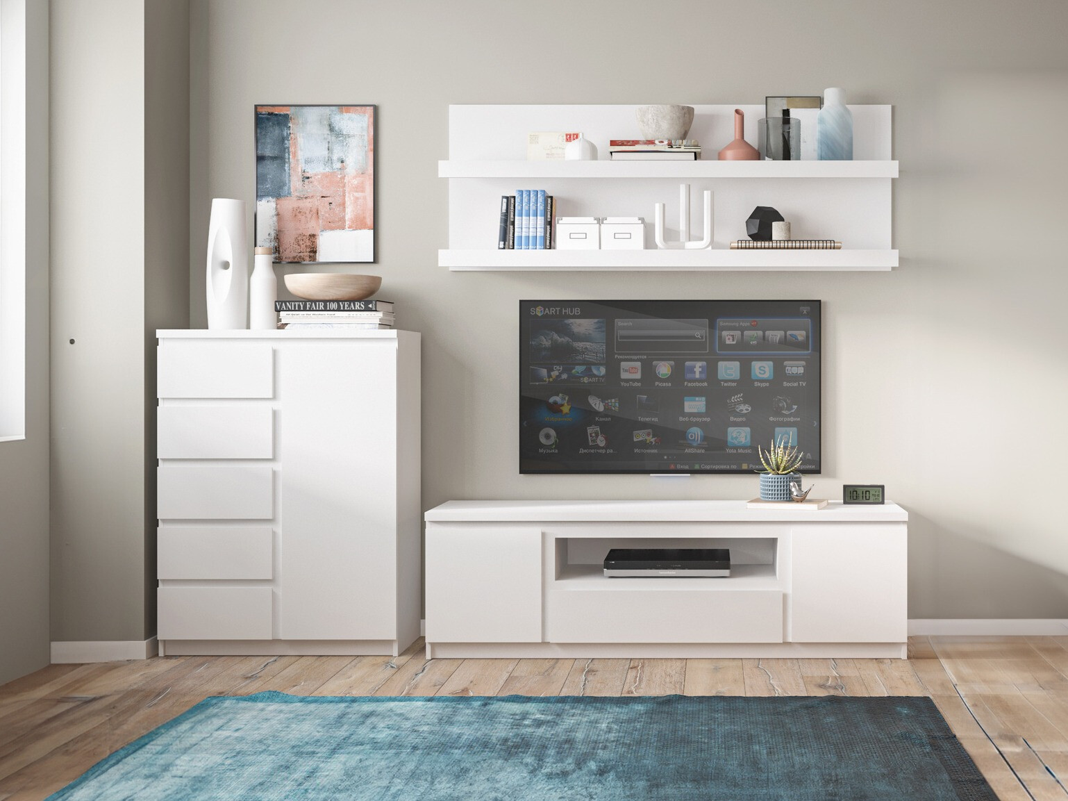 Parete attrezzata Merfere 125