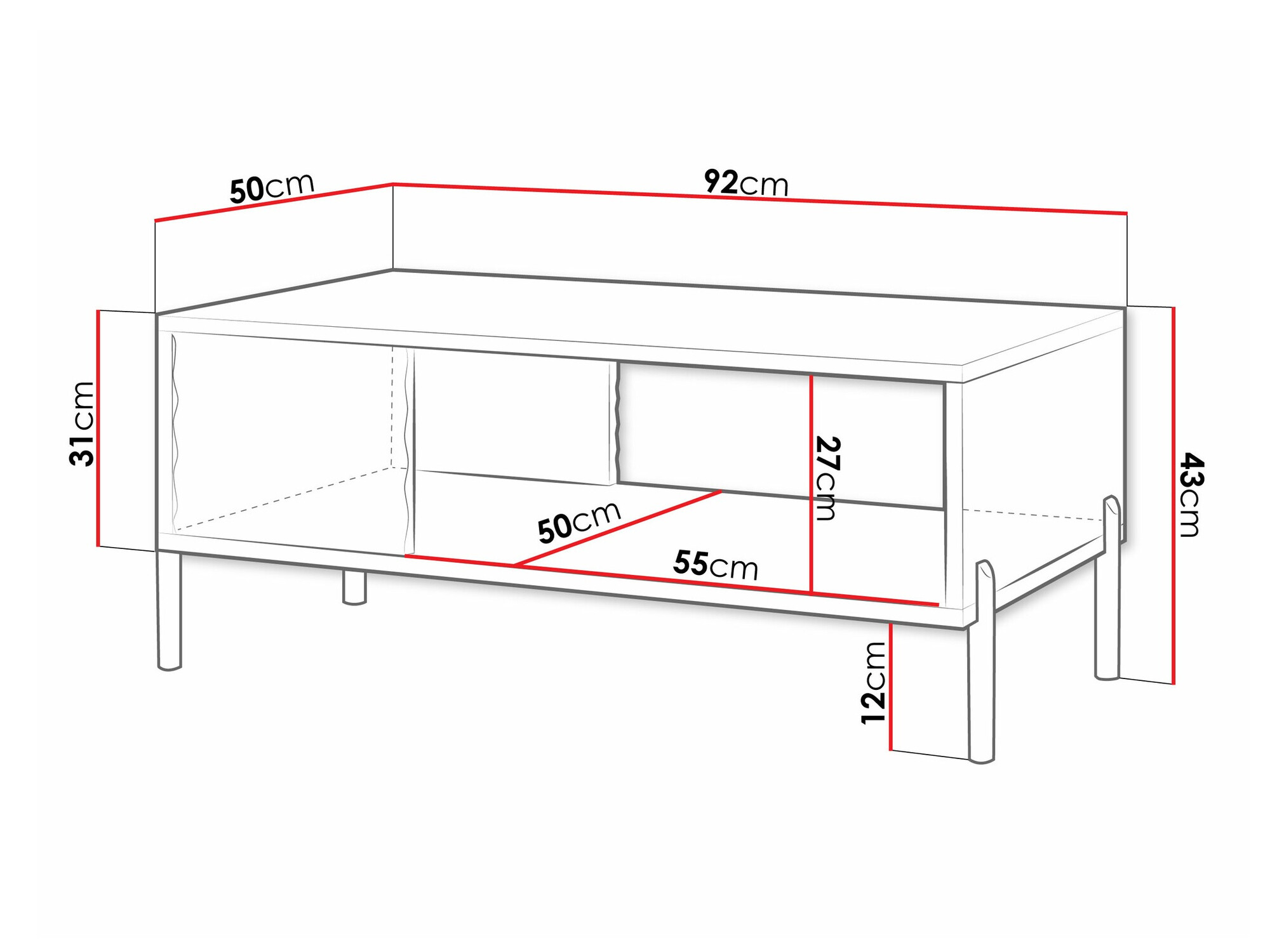 Tavolino da caffè Comfivo Mens