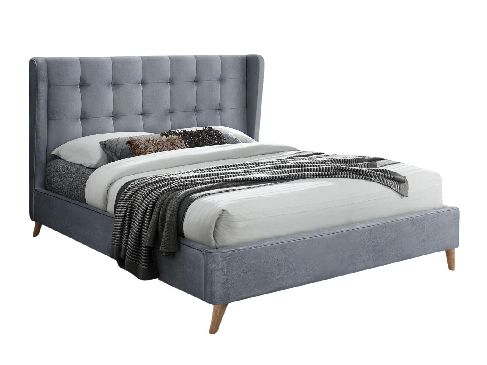Letto Houston 1706 (Grigio)