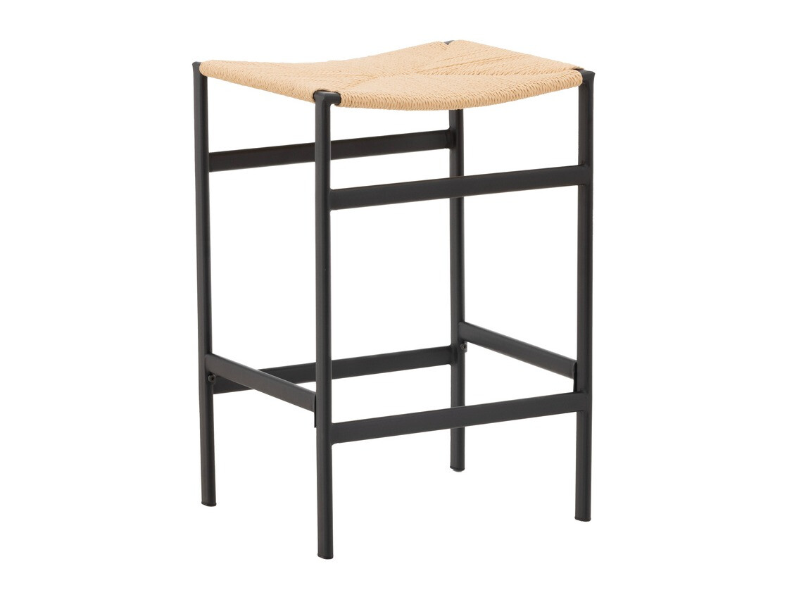 Sgabello da bar Dallas 4564 (Nero + Nocciola)