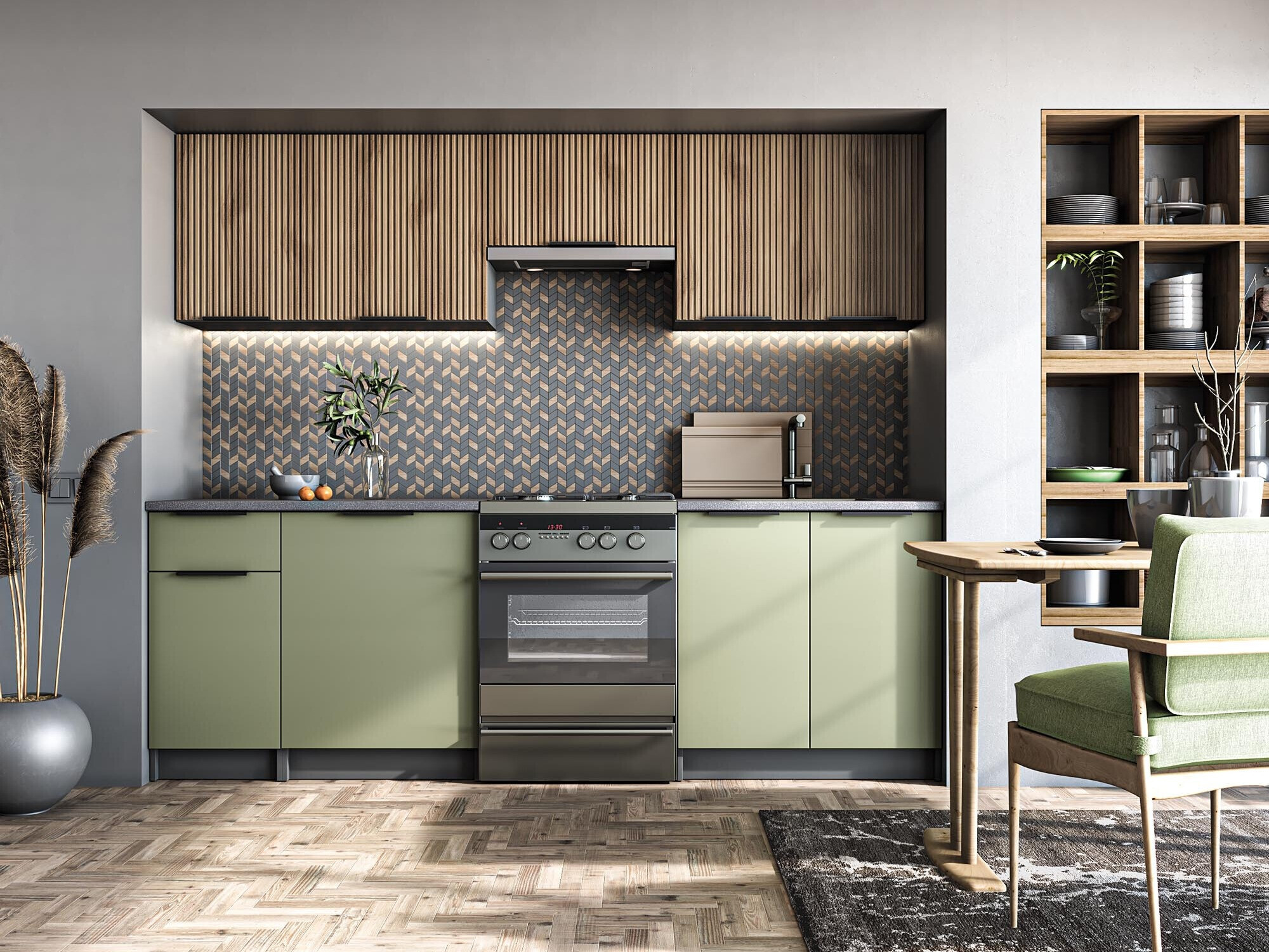 Composizione cucina Houston 1721