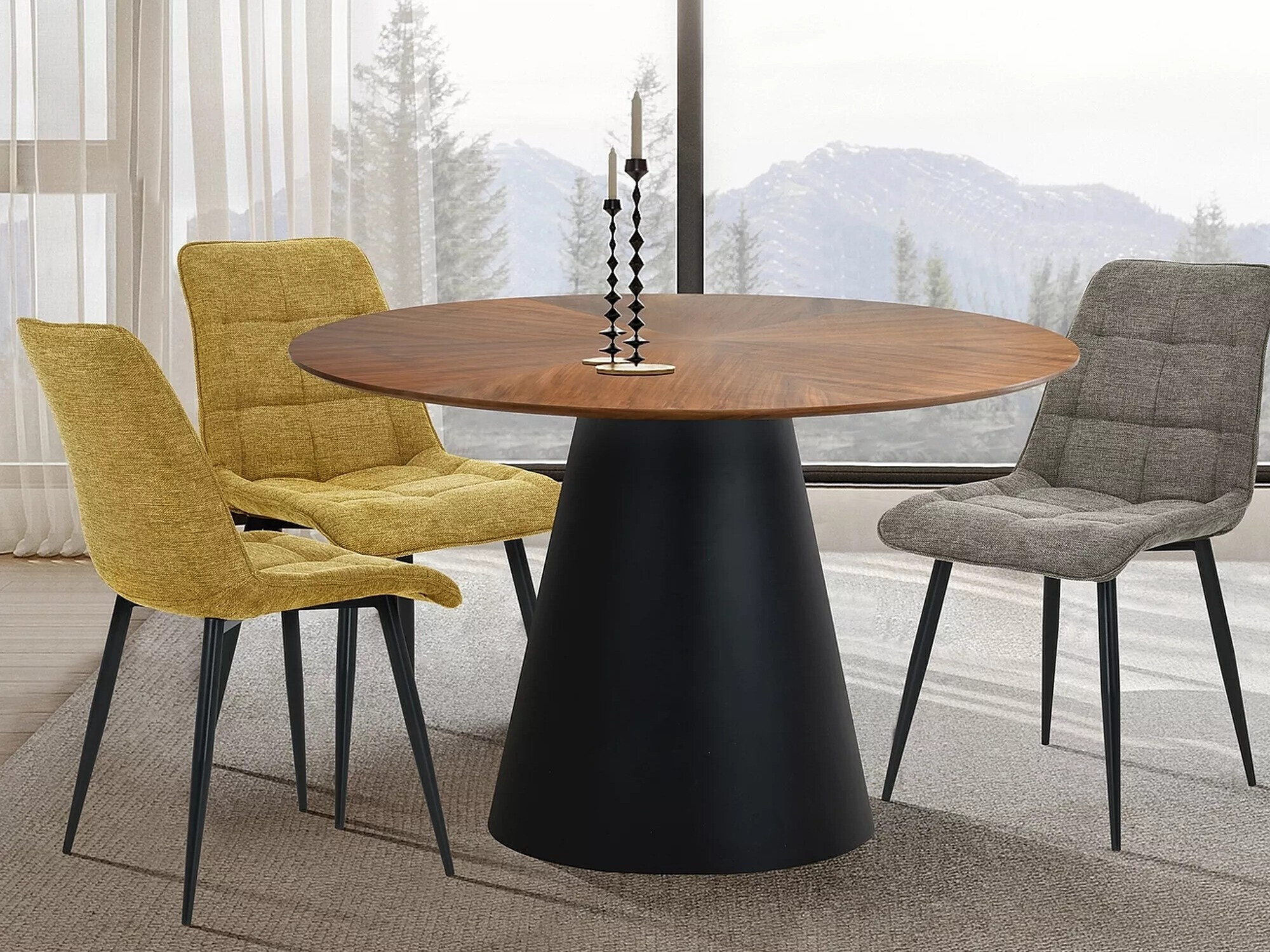 Sedia Detroit 288 (Giallo)