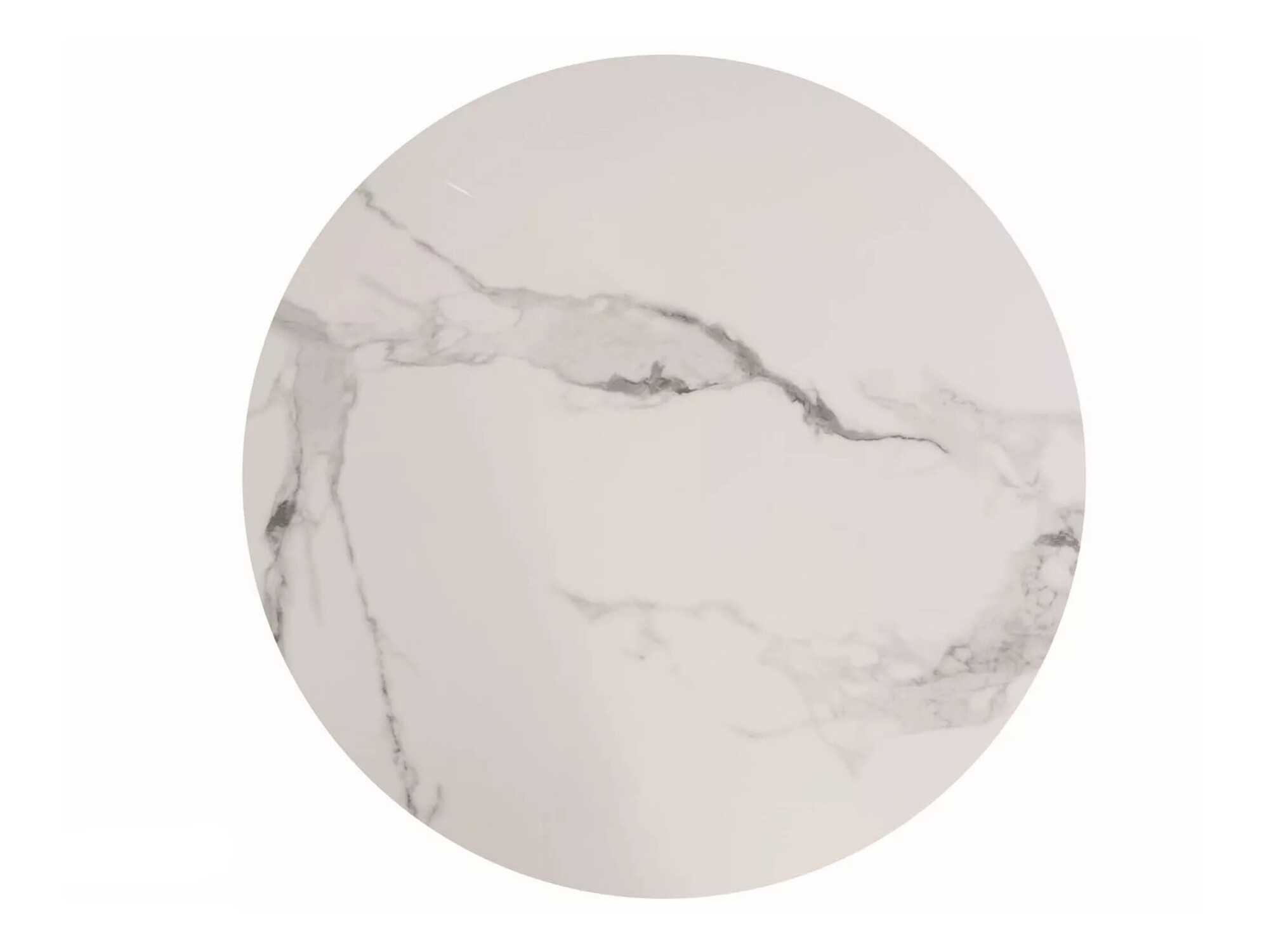 Tavolo Detroit 378 (Marmo bianco + Bianco)