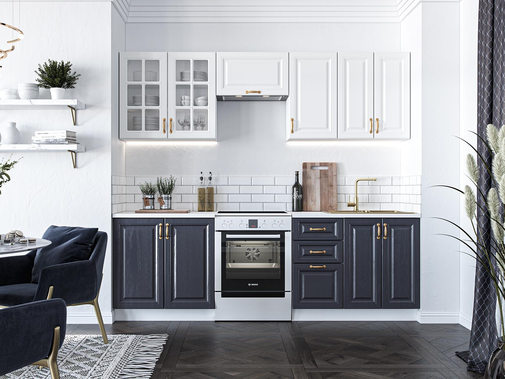 Composizione cucina Houston 1730