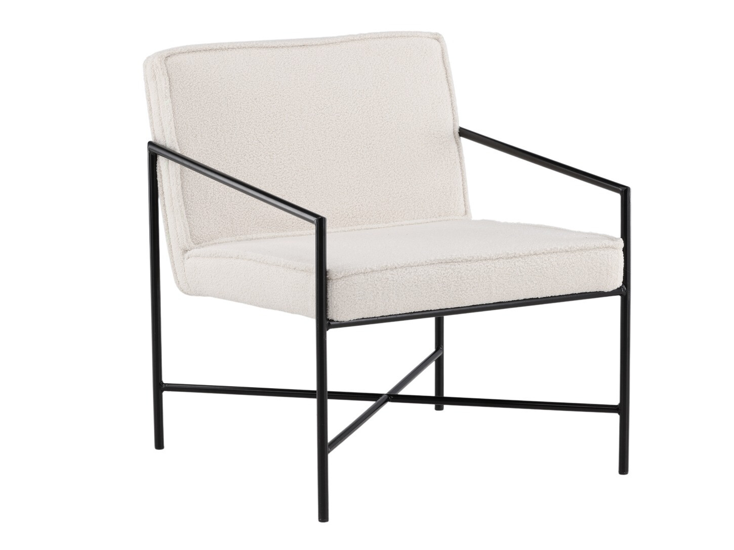 Poltrona Dallas 1707 (Crema + Nero)