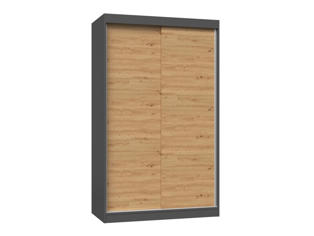 Armadio Mandeville 159 (Antracite + Rovere Artisan)