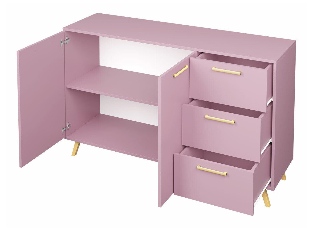 Set di mobili Rosa (Lilla)