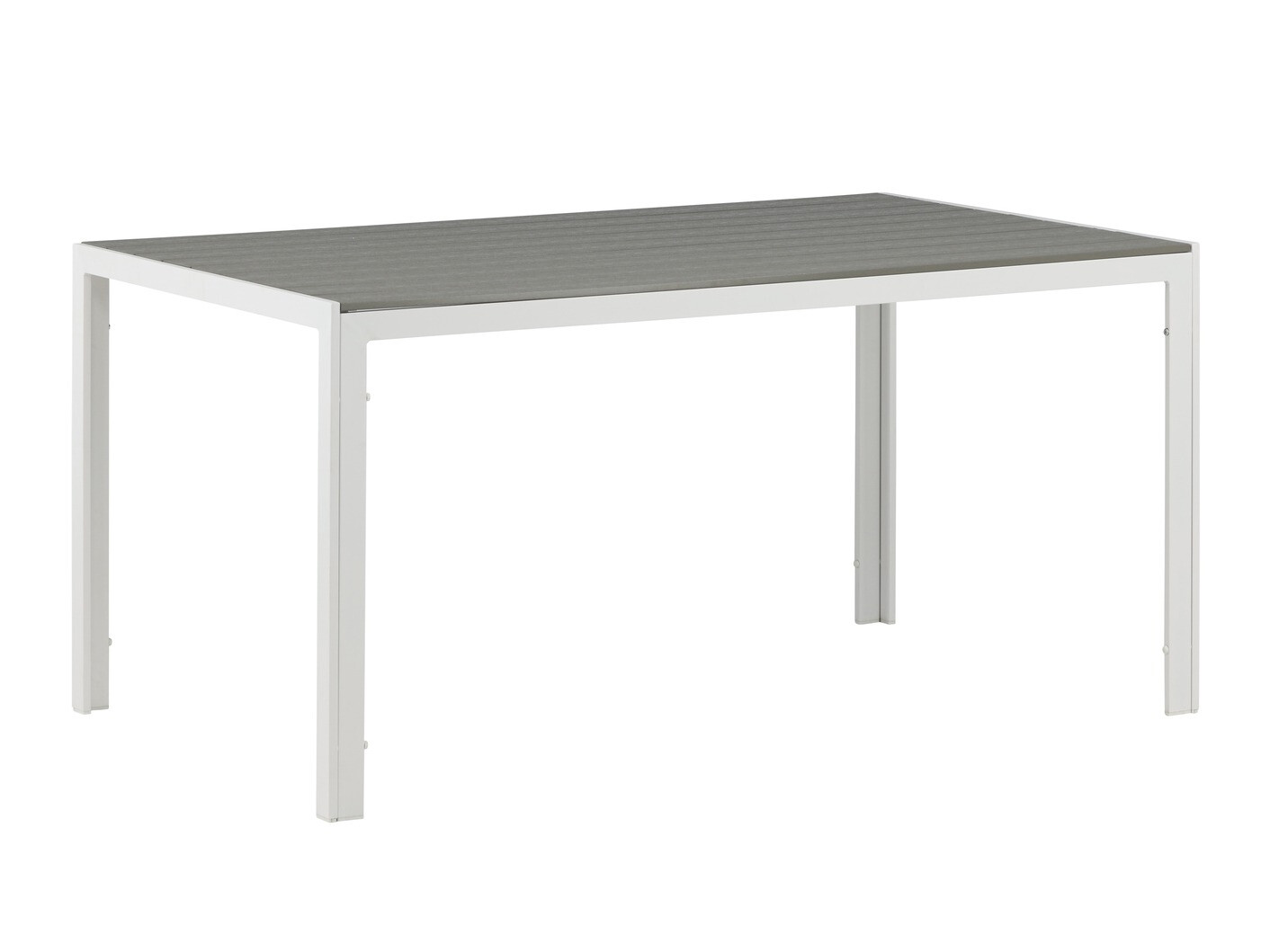 Tavolo esterno Dallas 2712 (Grigio + Bianco)