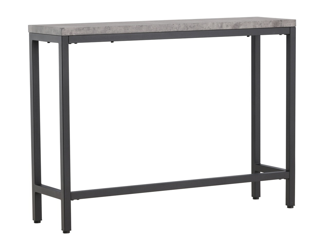 Consolle Dallas 2468 (Nero + Calcestruzzo)