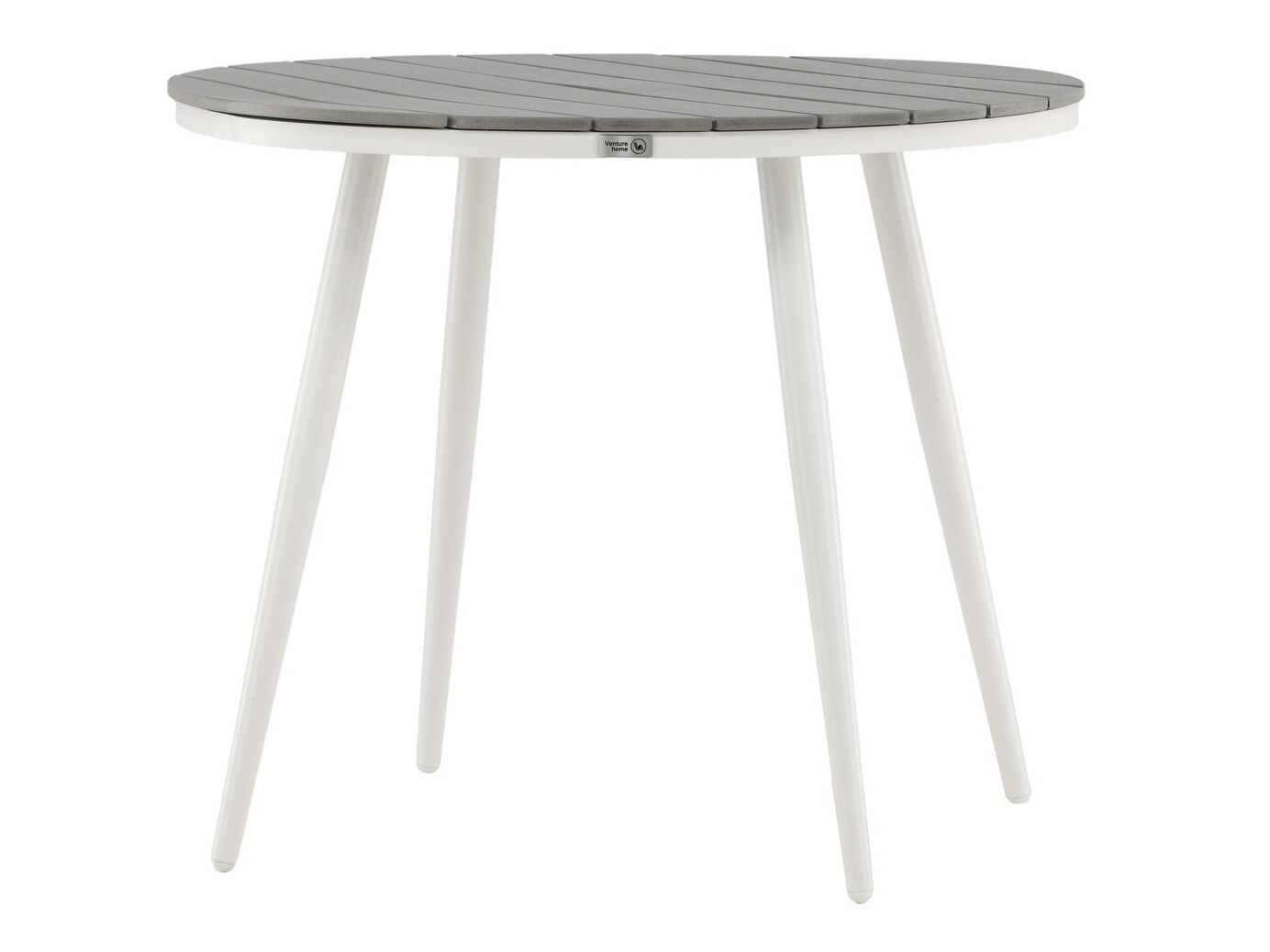 Tavolo esterno Dallas 2463 (Bianco + Grigio)