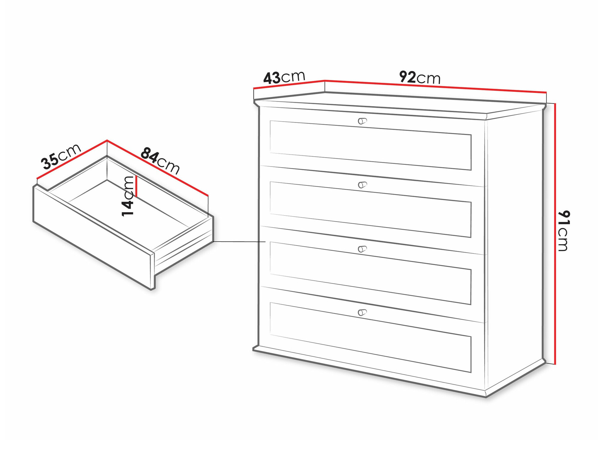 Cassettiera Comfivo Custos