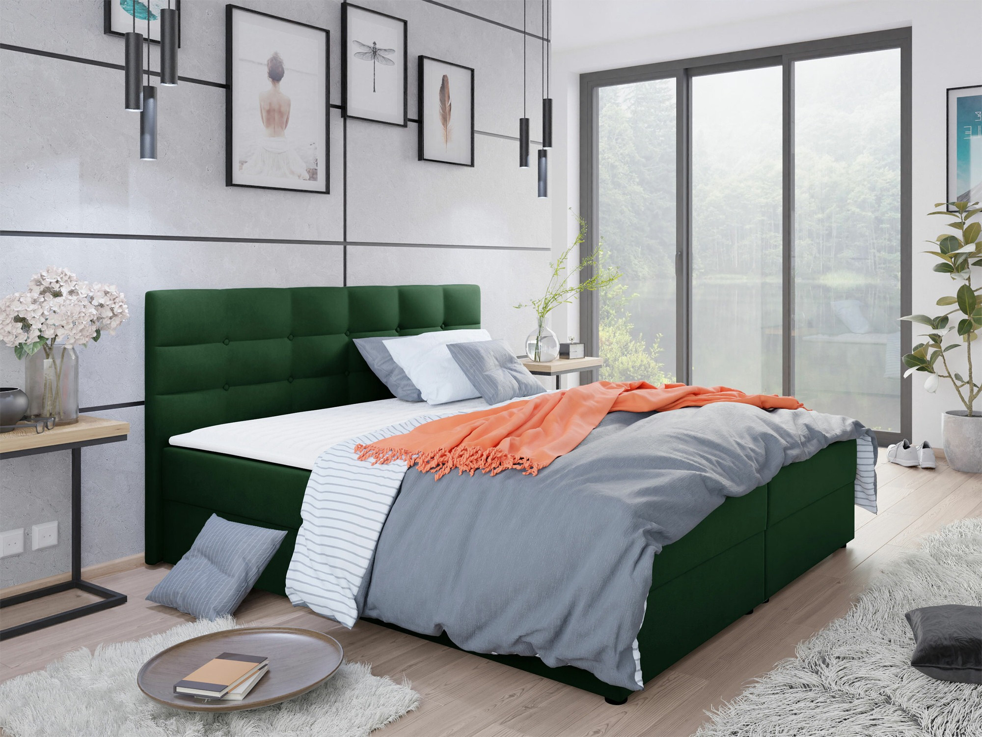 Letto continentale Memphis 114 (Itaka 10)