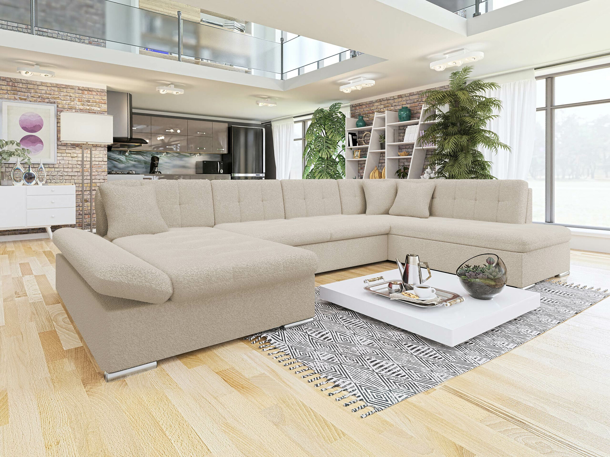 Divano angolare Comfivo Tilia II (Baloo 2074)