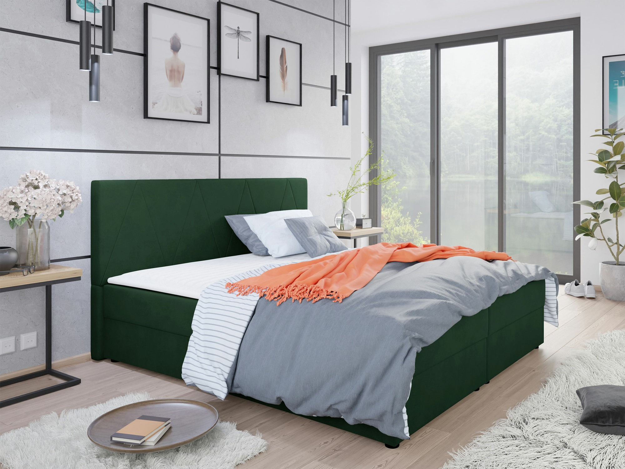 Letto continentale Memphis 116 (Itaka 10)