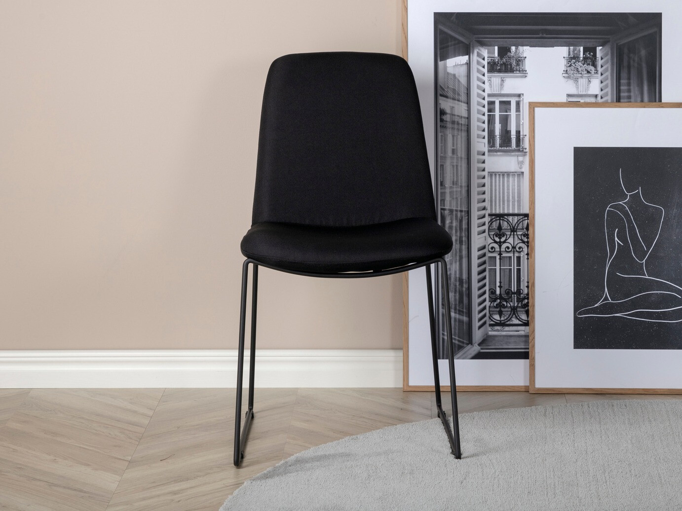 Sedia Dallas 106 (Nero)