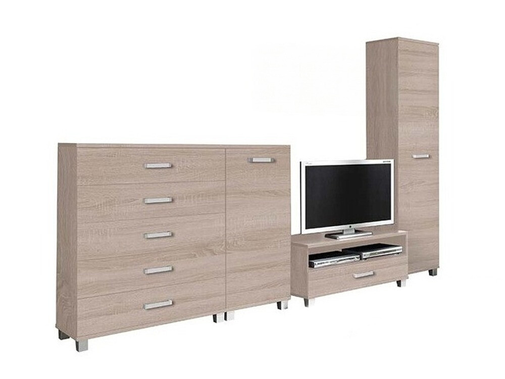 Parete attrezzata Cirevau 145 (Sonoma quercia)