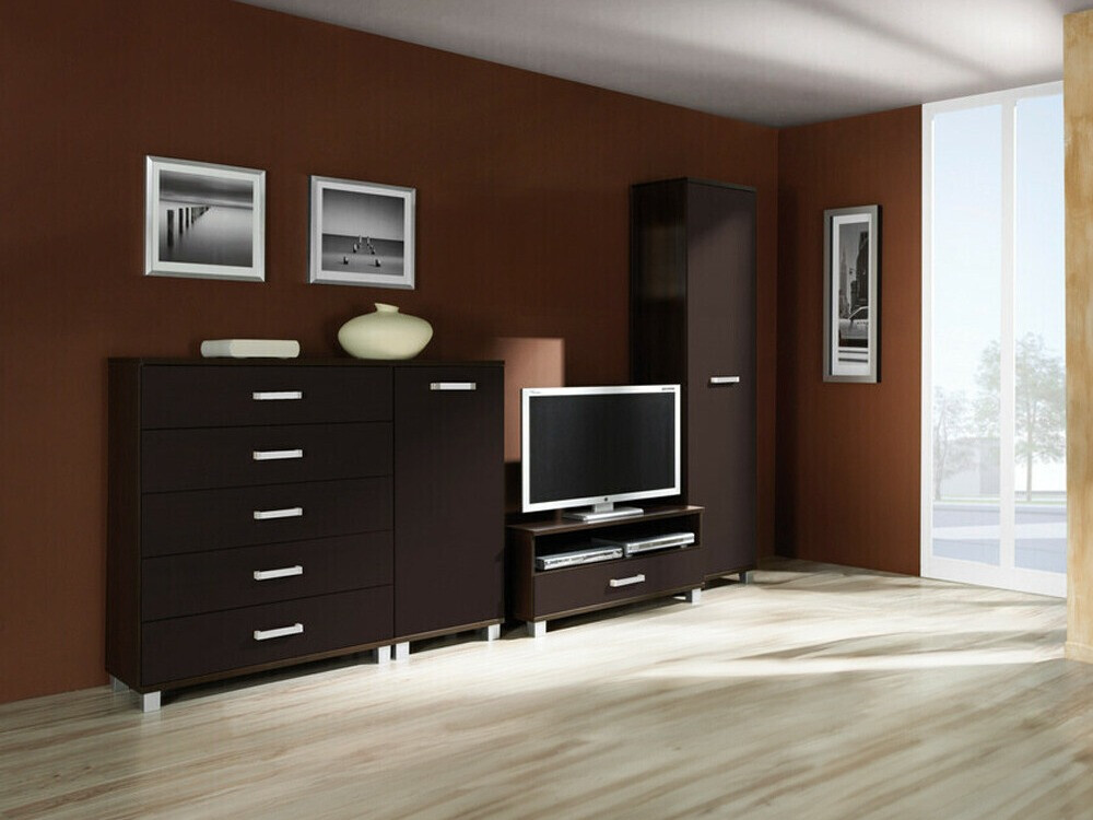 Parete attrezzata Cirevau 145 (Wenge)
