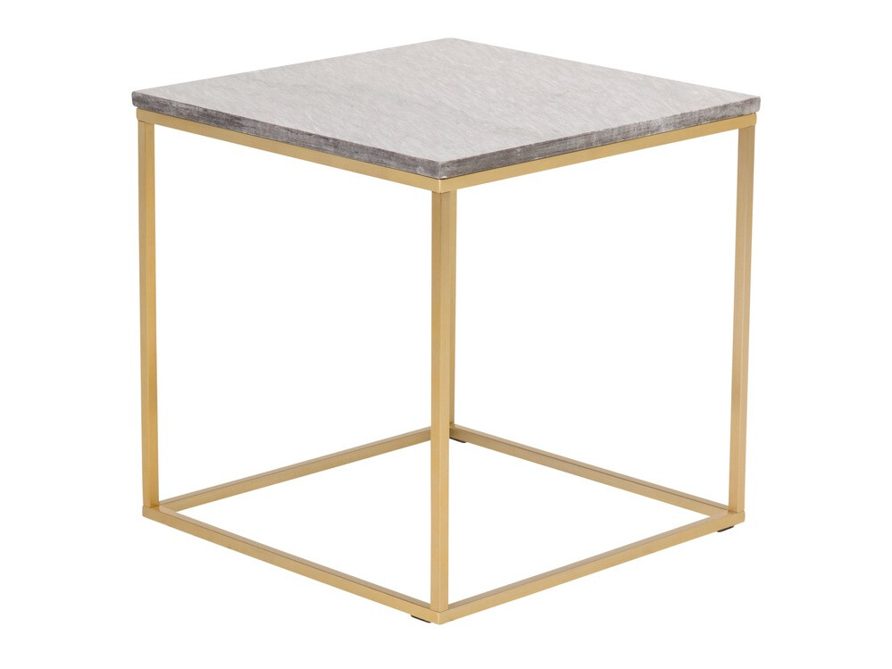 Tavolino da caffè Dallas 178 (Marmo nero + Ottone)