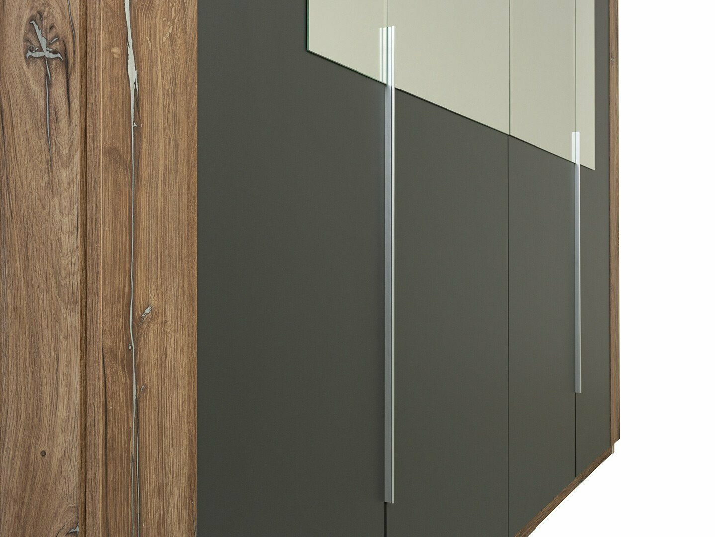 Armadio Boston 543 (Grafite + Rovere moro)