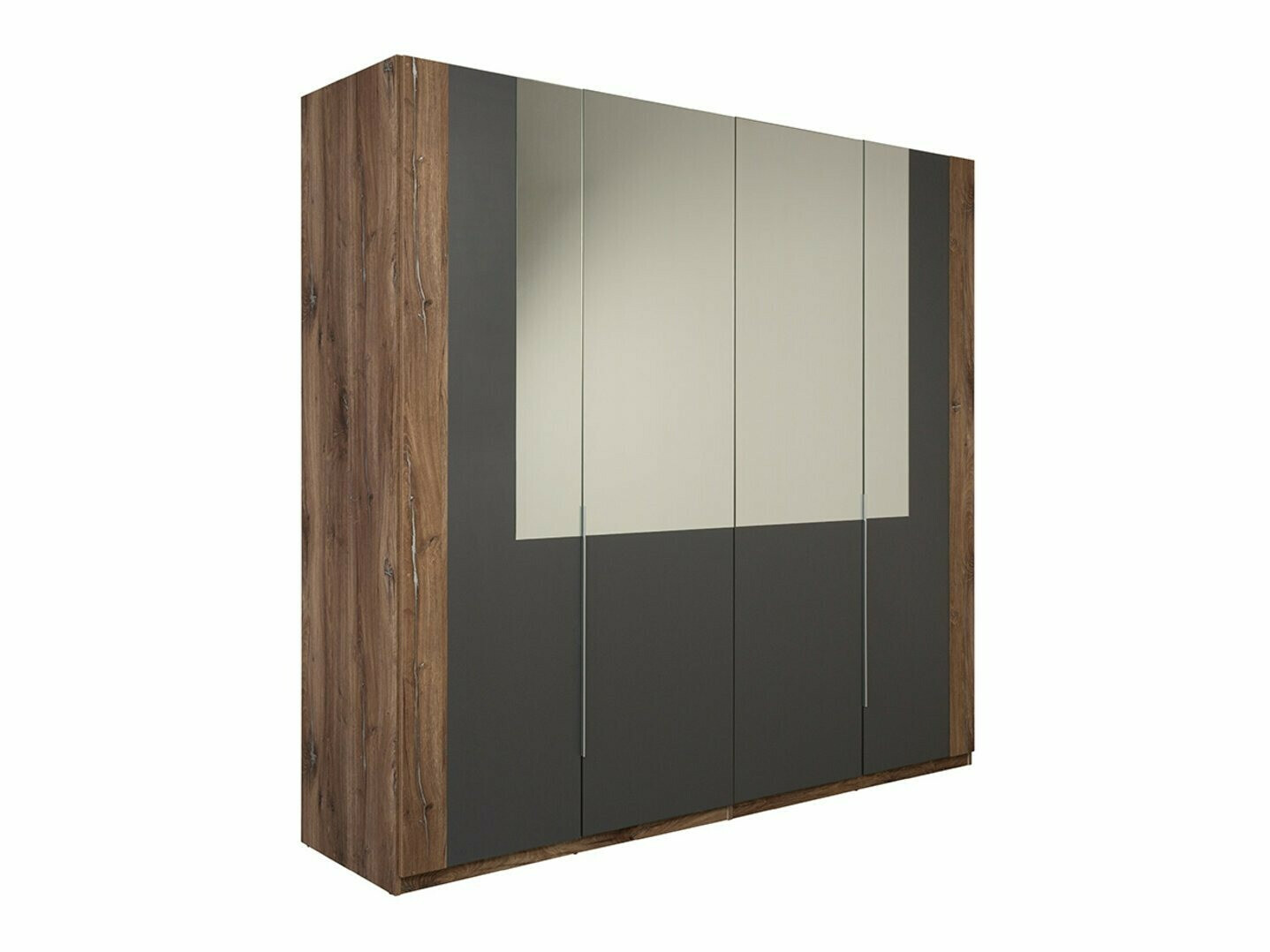 Armadio Boston 543 (Grafite + Rovere moro)