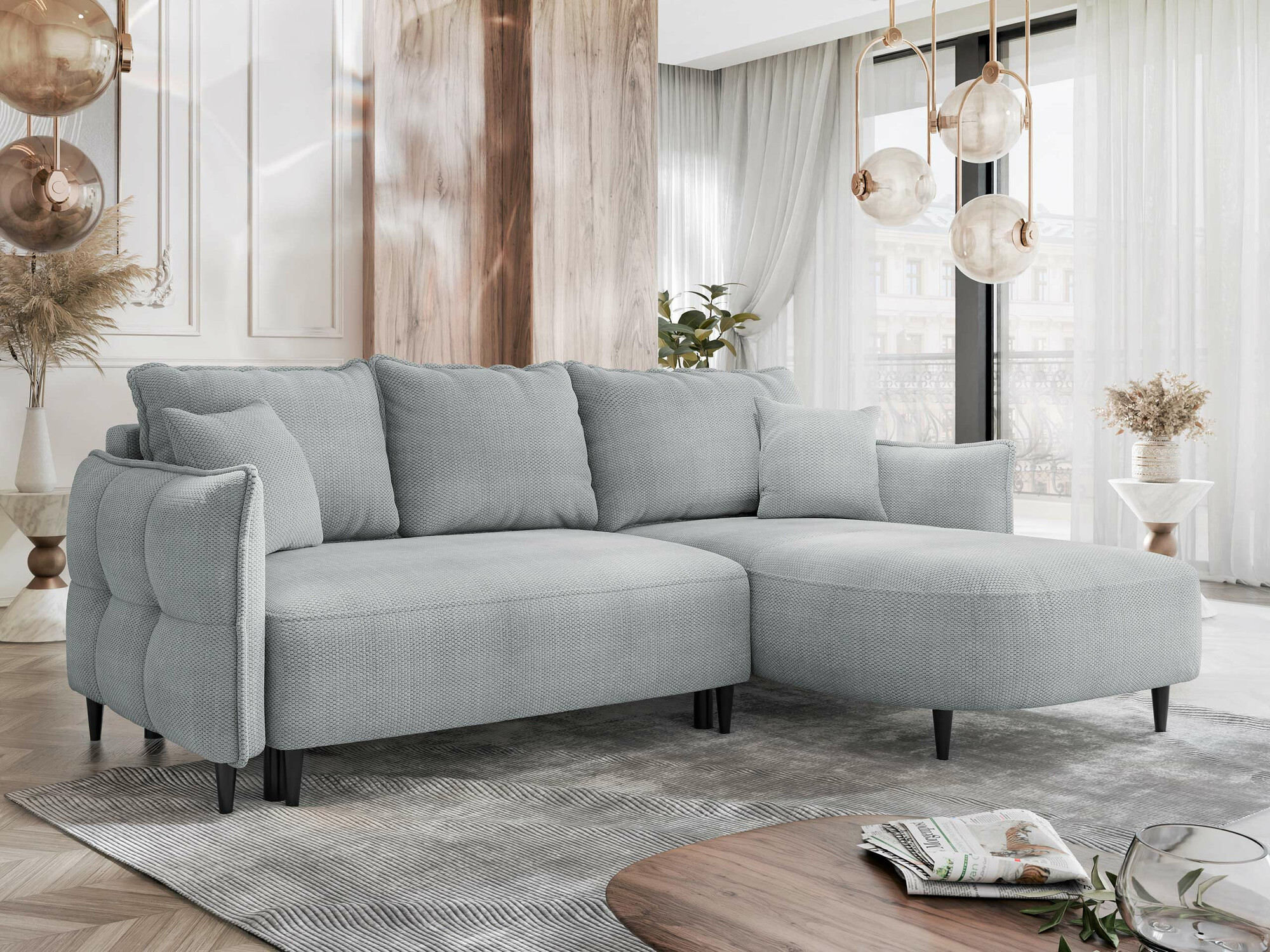 Divano angolare TrendyNest Ocelis (Onega 08)