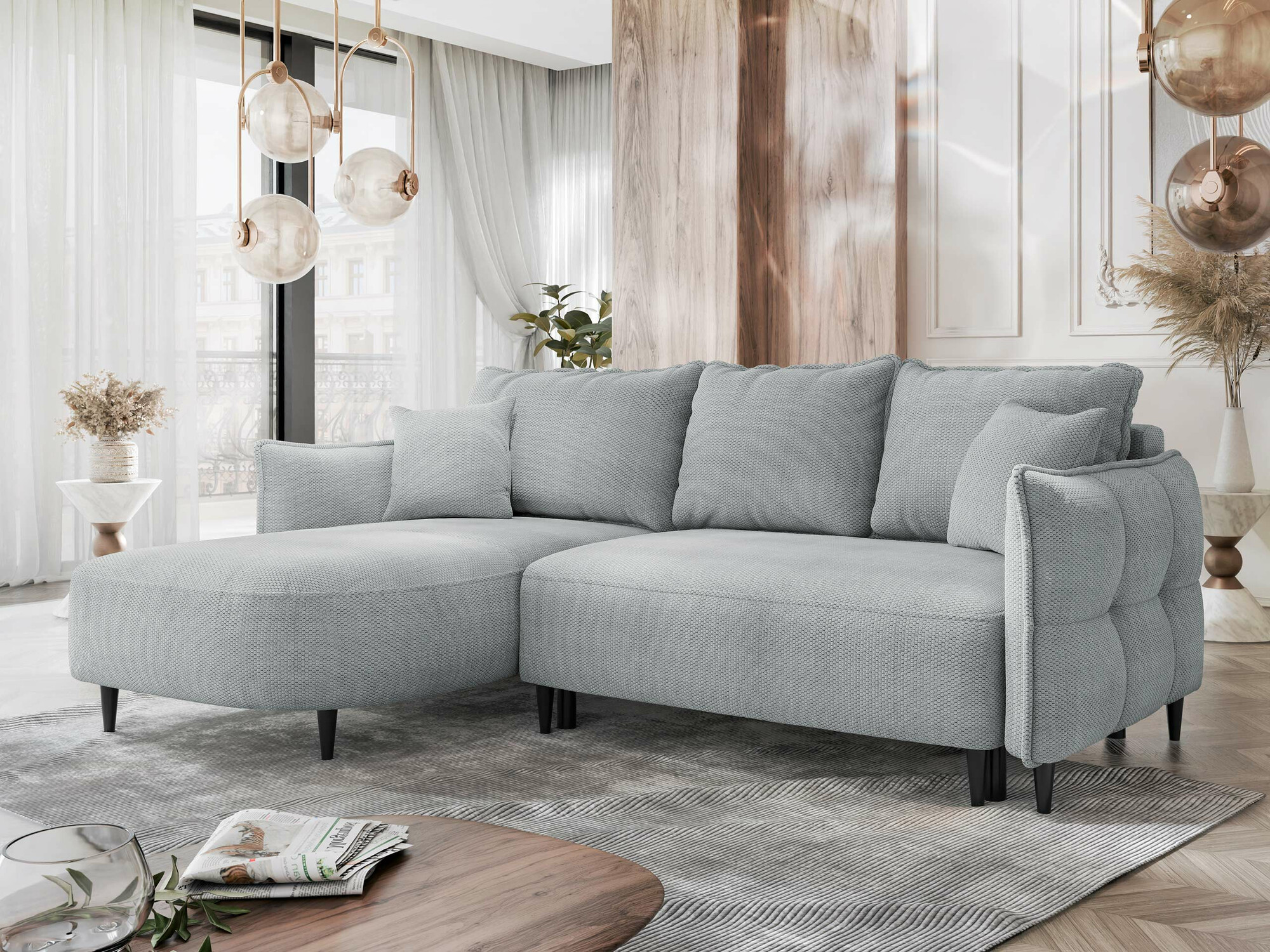 Divano angolare TrendyNest Ocelis (Onega 08)