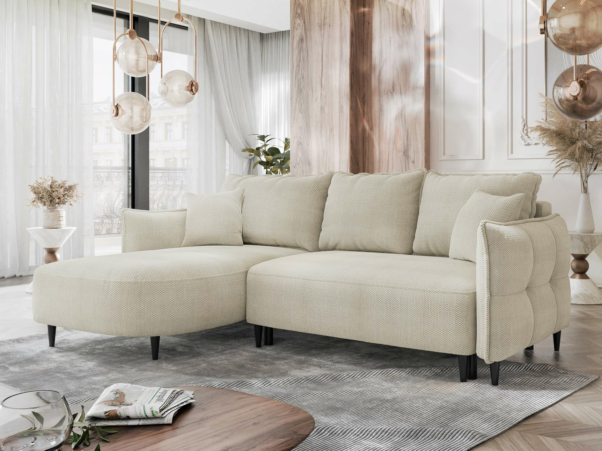Divano angolare TrendyNest Ocelis (Onega 14)