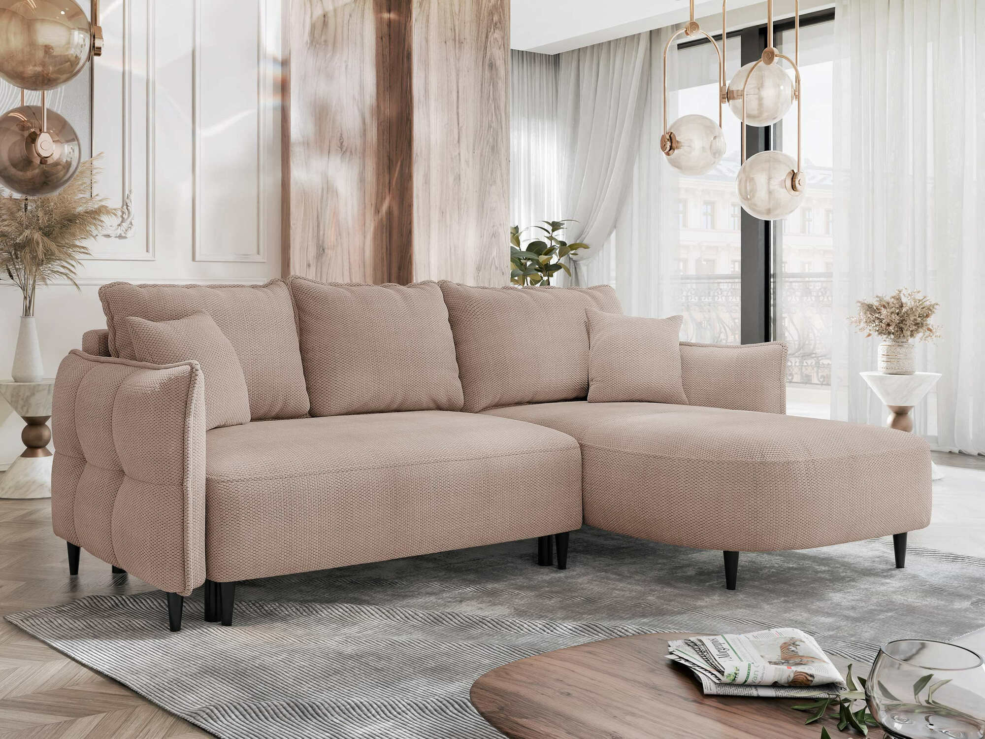 Divano angolare TrendyNest Ocelis (Onega 15)