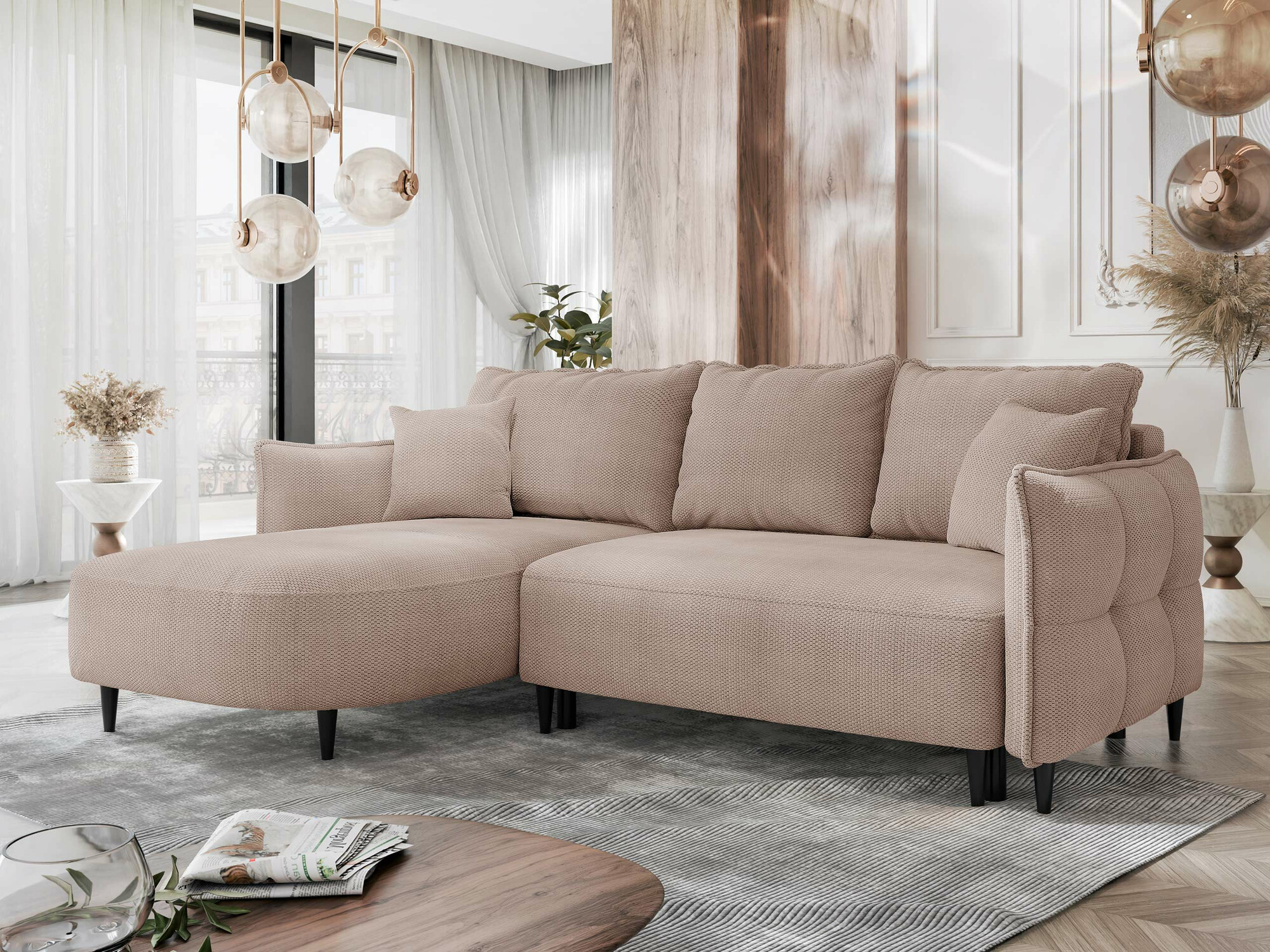 Divano angolare TrendyNest Ocelis (Onega 15)