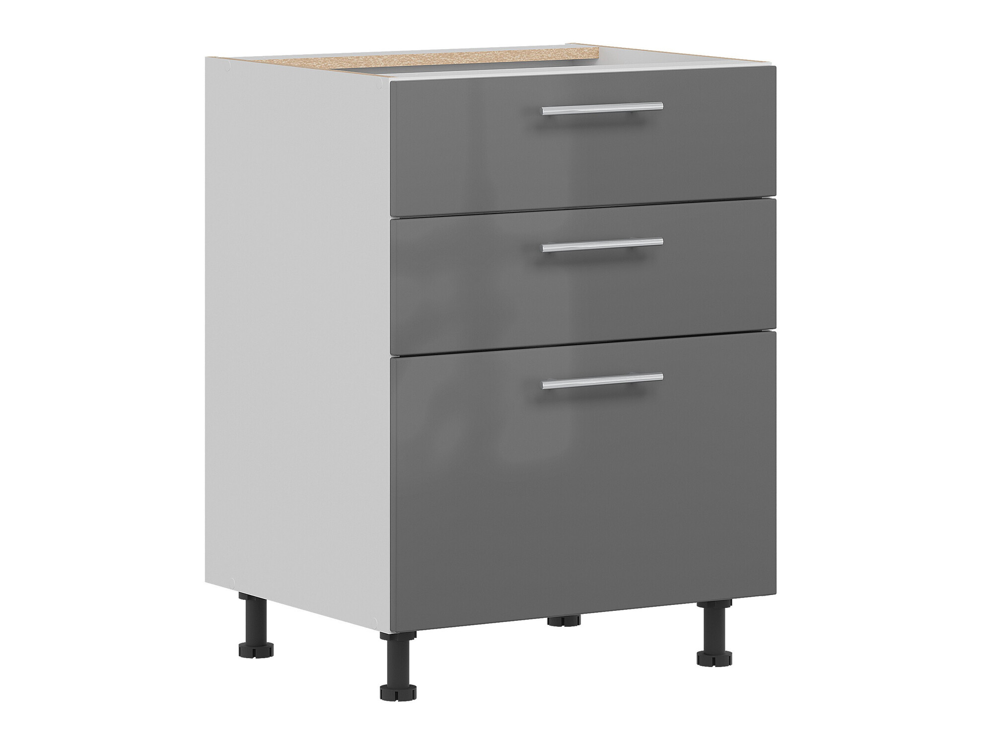 Mobile componibile con cassetti Tiffa Grey 142