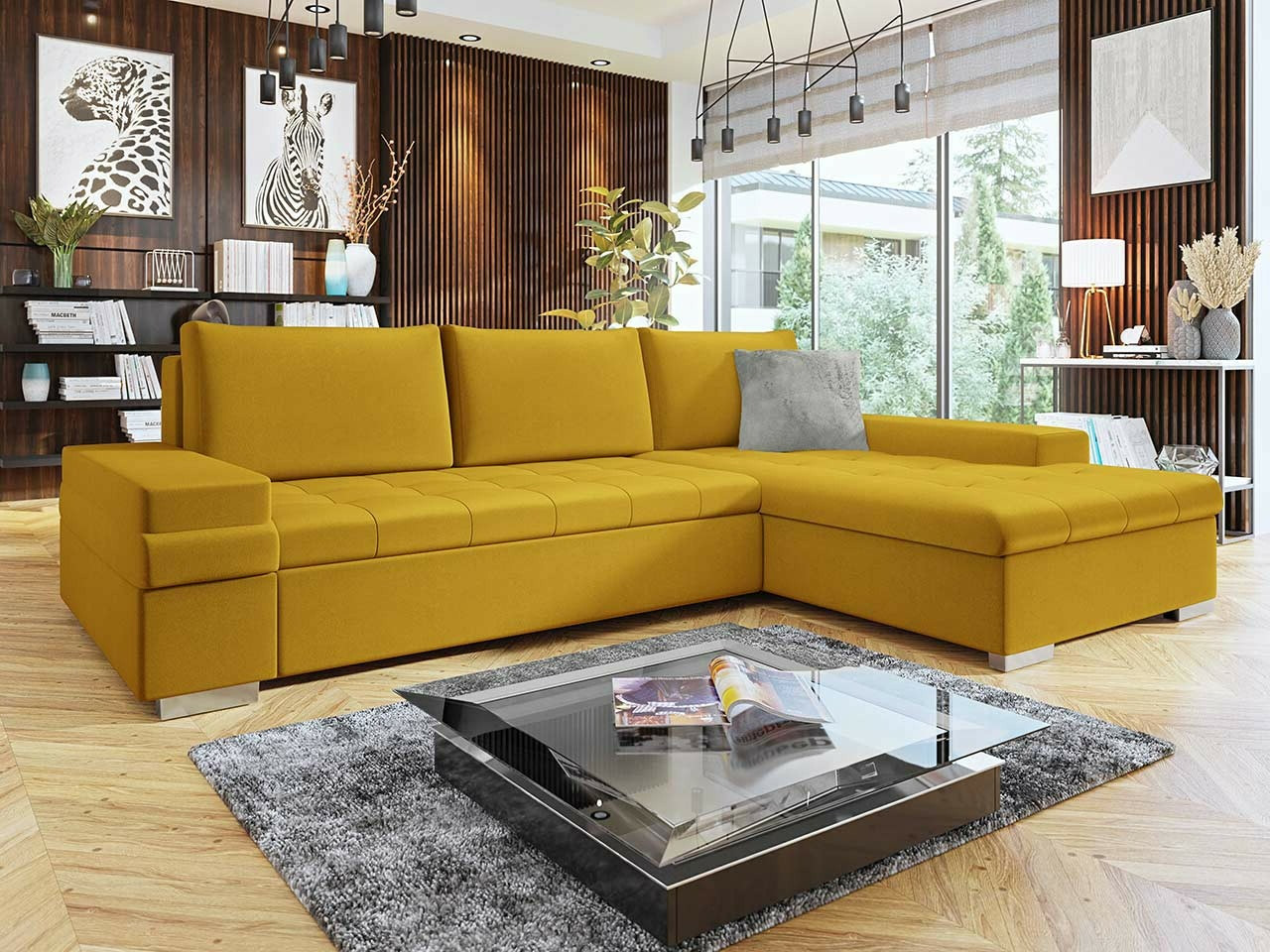 Divano angolare Comfivo 212 (Otusso 14 + Sorriso 04)