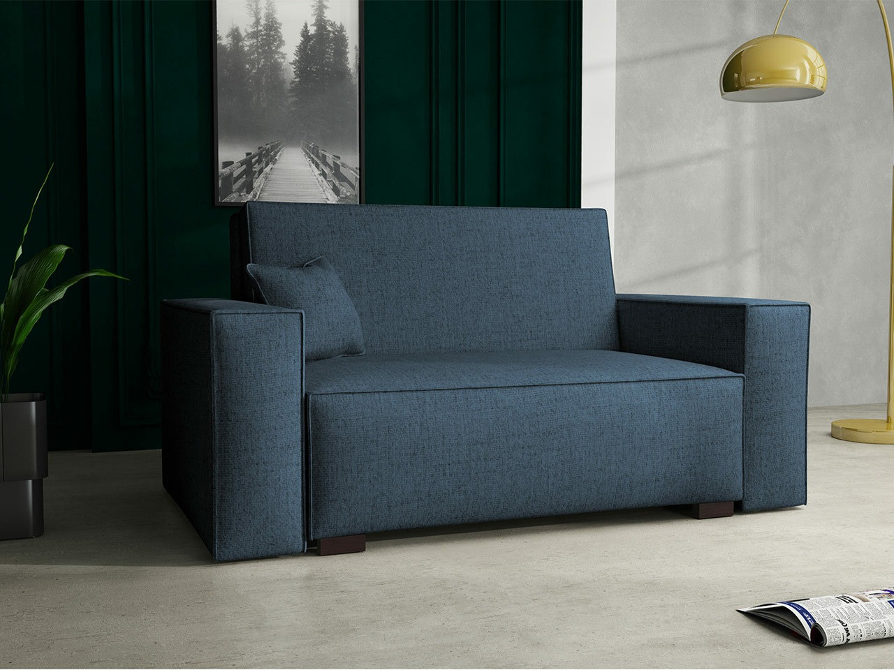 Divano letto Serora II (Neve 77)
