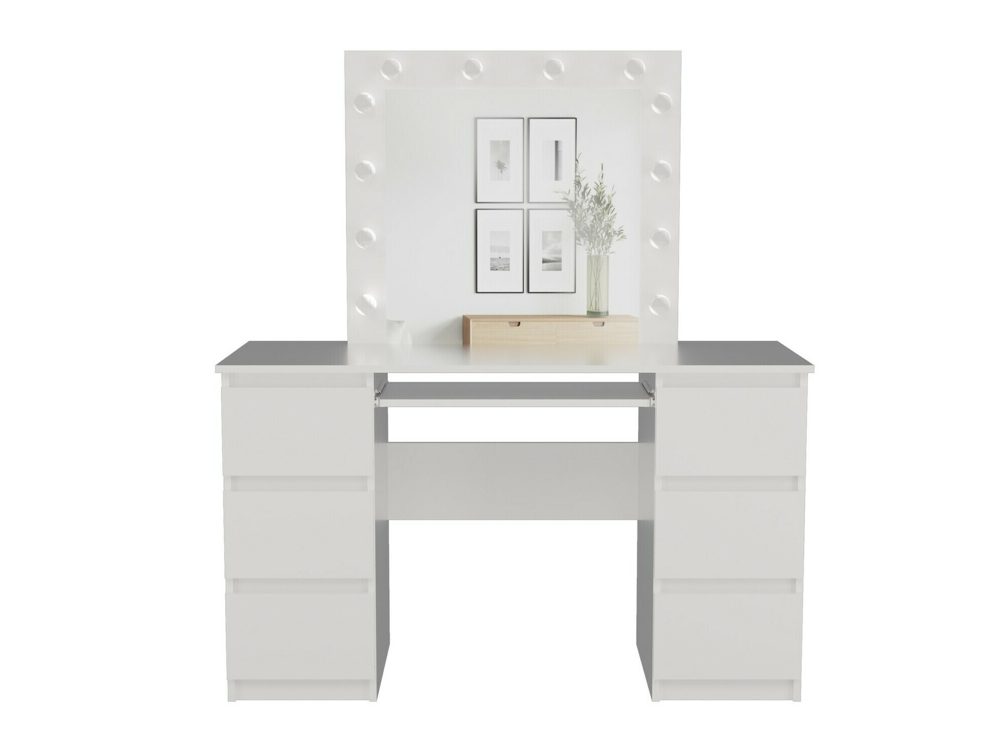 Specchiera Mandeville 153 (Bianco)