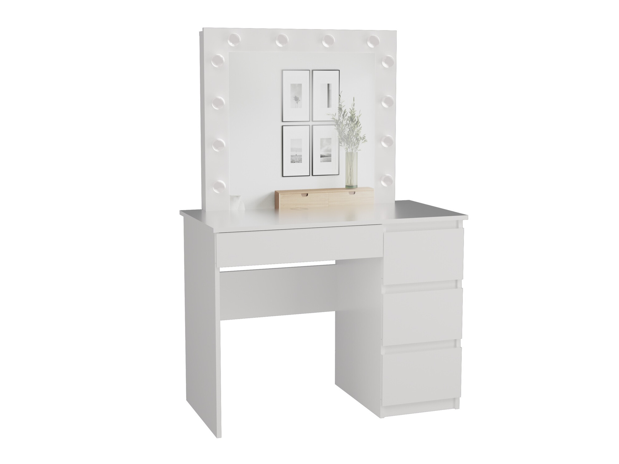 Specchiera Mandeville 156 (Bianco)