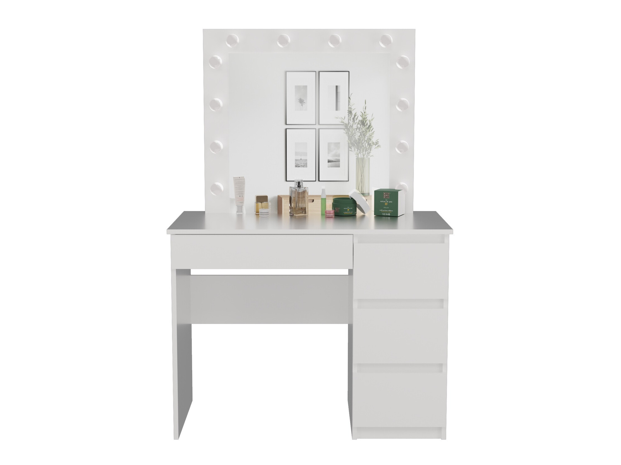 Specchiera Mandeville 156 (Bianco)