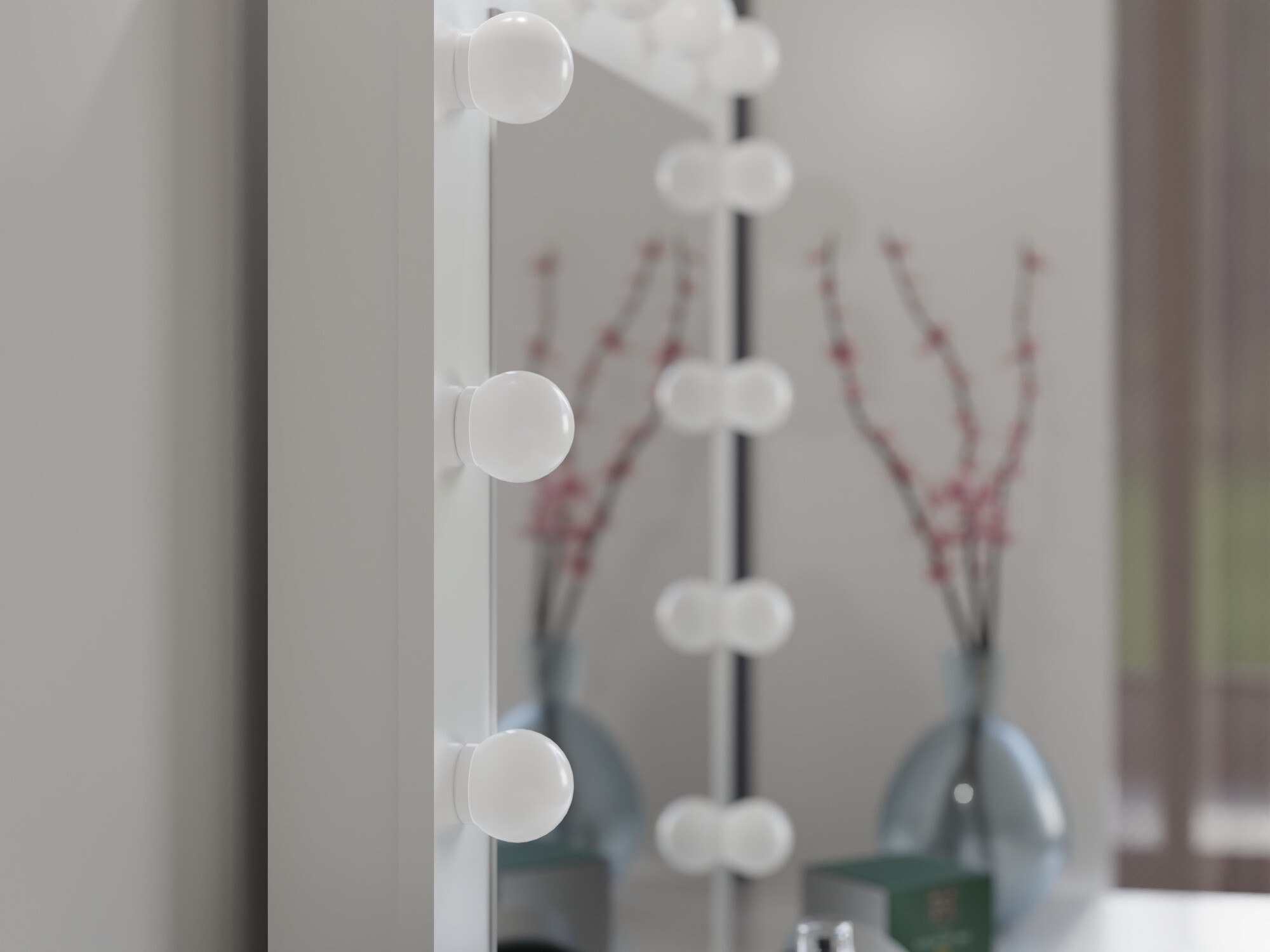 Specchiera Mandeville 156 (Bianco)