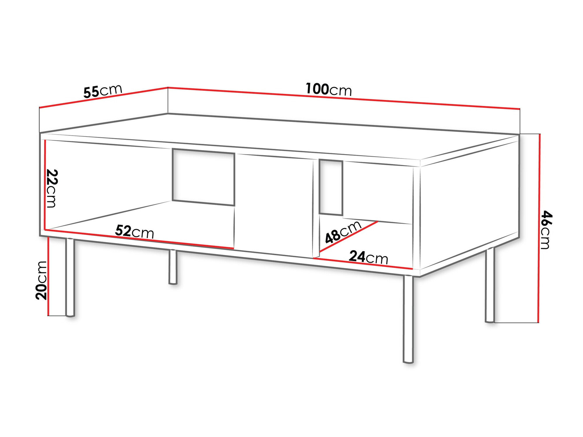 Tavolino da caffè Fama