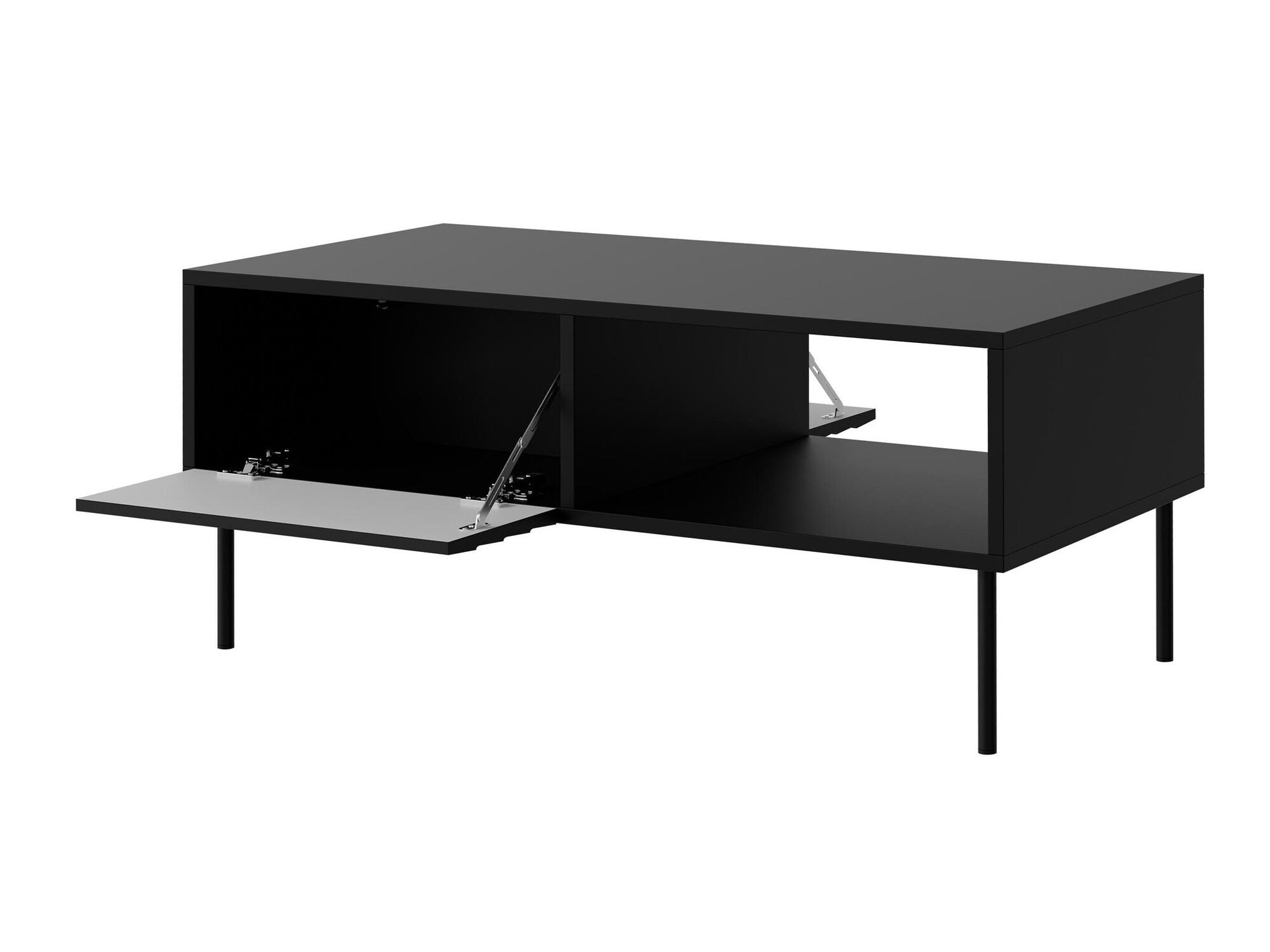 Parete attrezzata Flosoru 109 (Nero)